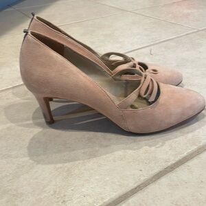 Boden Women’s pink suede Anthea pumps 38.5